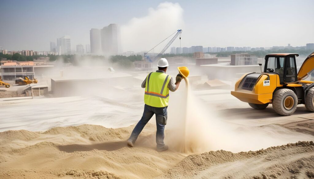 prašina radnom mjestu